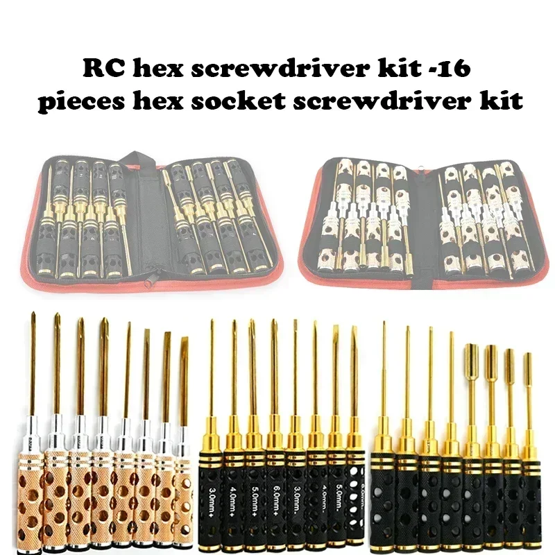 RC Hex Driver Set - 16-delige  - Rc Helicopter Tool Kit recensie en prijs